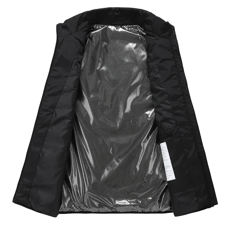 COMXZ Nuove giacche riscaldate Controllo del calore a 4 fasi Giacca riscaldante a 21 aree Uomo Inverno USB Alimentato Gilet di protezione dal freddo a bassa tensione