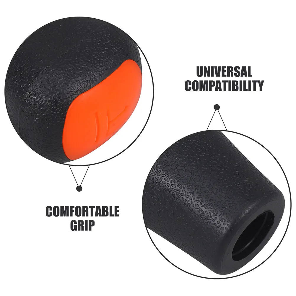 2Pcs Forklift Knob Replacements Plastic Lever Handle Shift Knobs Grip Knobs Forklift Parts Repair Accessories for Precise