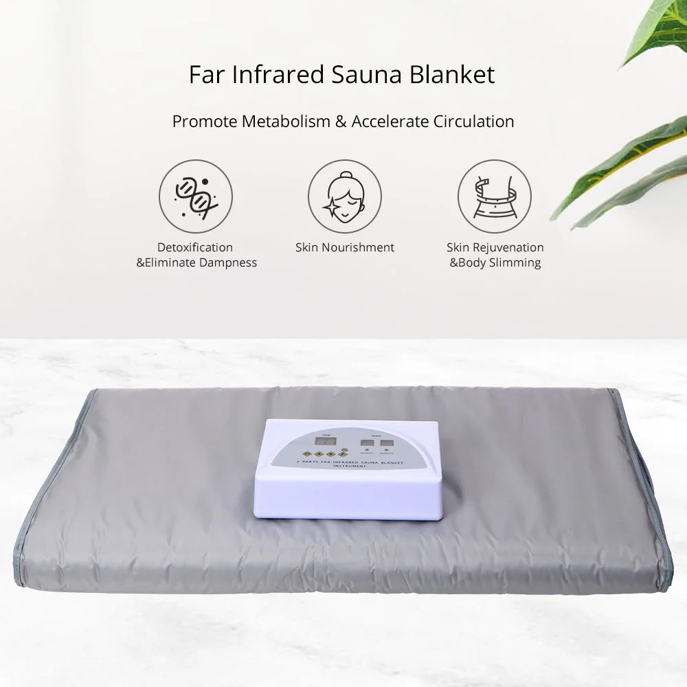 Sauna Blanket Home Spa Use Weight Loss Blanket Detox Therapy Slimming Sauna Blanket