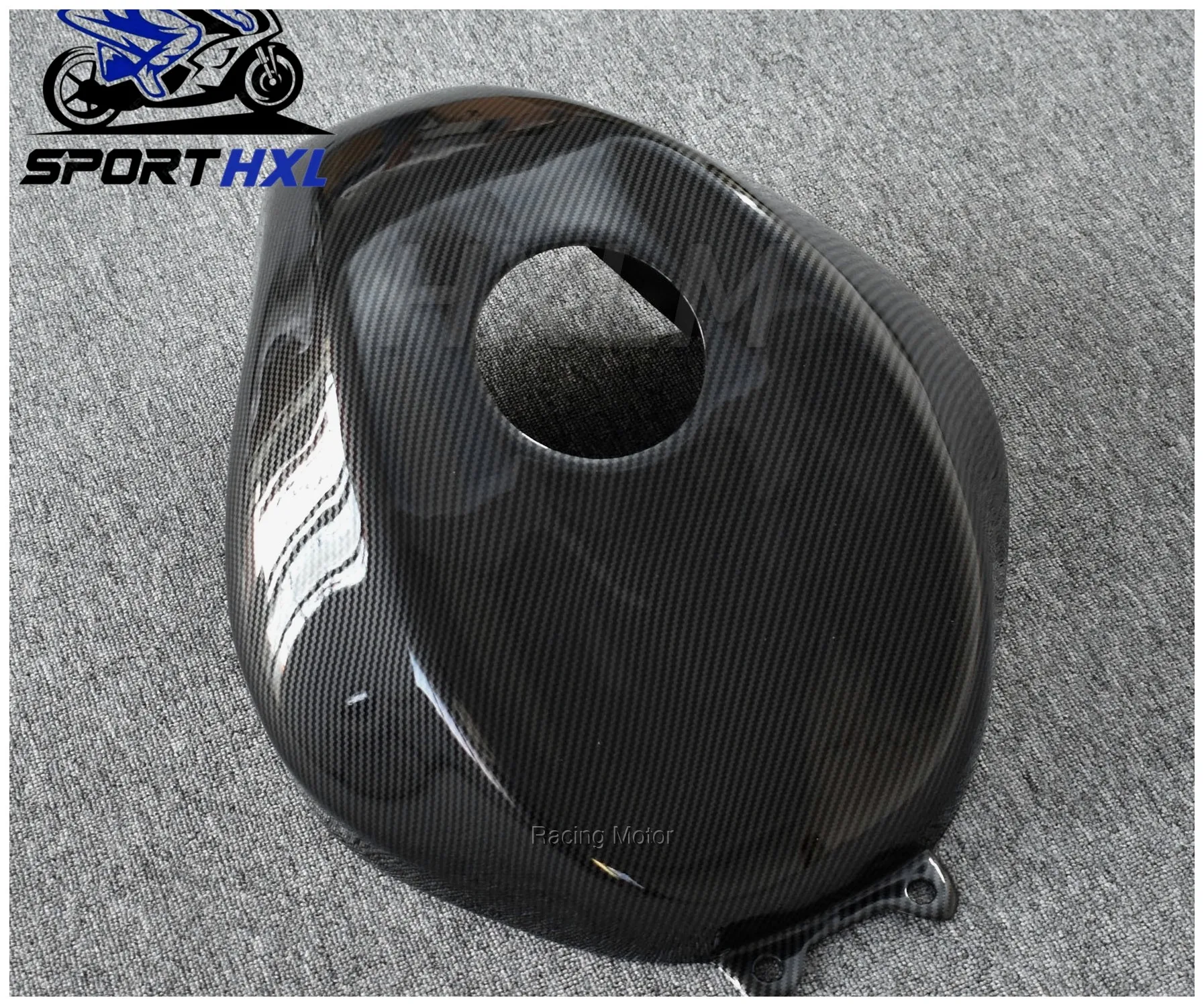 Customized Bodywork Fairing Set - Motorcycle Carbon Painted Fuel Gas Tank Cover Protection Guard Pad fit For Kawasaki Ninja ZX10