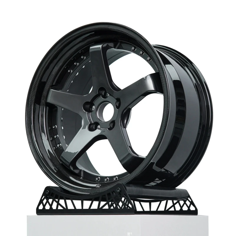 Passenger Car Custom Alloy Wheel Assembly, 18‑24 Inch Multiple Sizes 5x112 / 5x114.3 / 5x120 PCD Specs For Street Modified Vehic