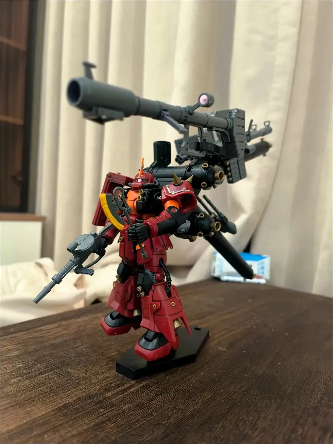 スターモデル 1/144 HG MS-06R 組立モデルキット サイコザクⅡ 高機動型 アニメアクションフィギュア ロボット プラスチックモデル ギフト T