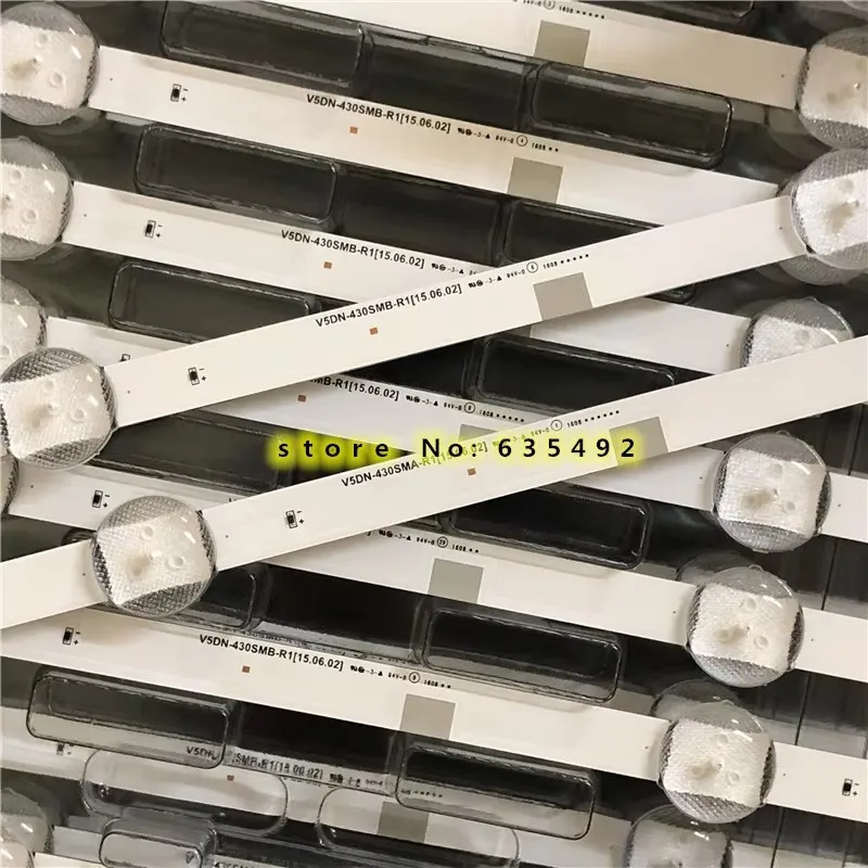 25 комплектов светодиодной ленты подсветки 43-FHD-L R V5DN-430SMB-R1 V5DN-430SMA-R1 UA43J51SW UA43J5088 UA43J5500 UN43J5000 UN43J5200 UN43J5290