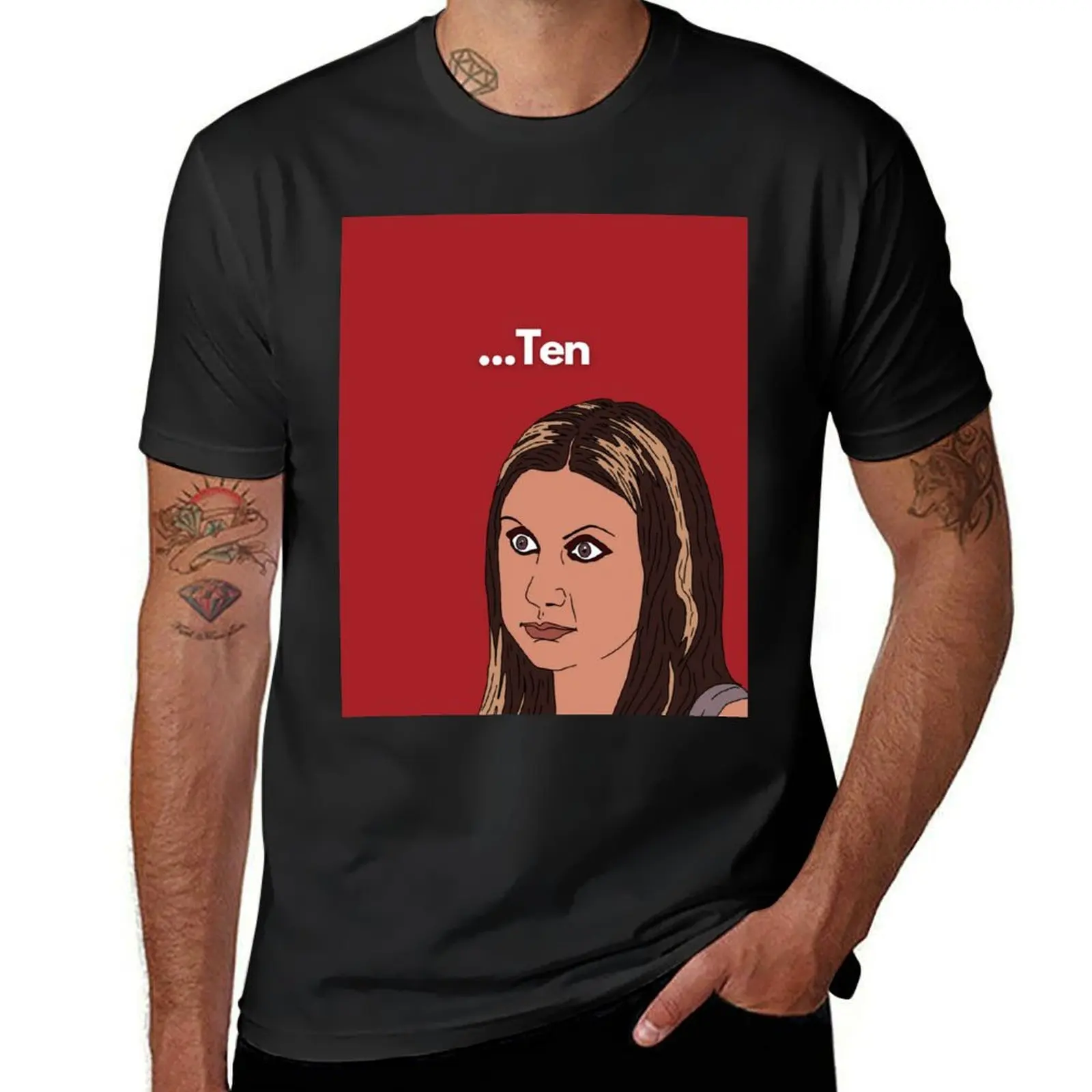 ...Ten X Factor UK Rachel T-Shirt customs boys animal print boys whites graphics plain t shirts men