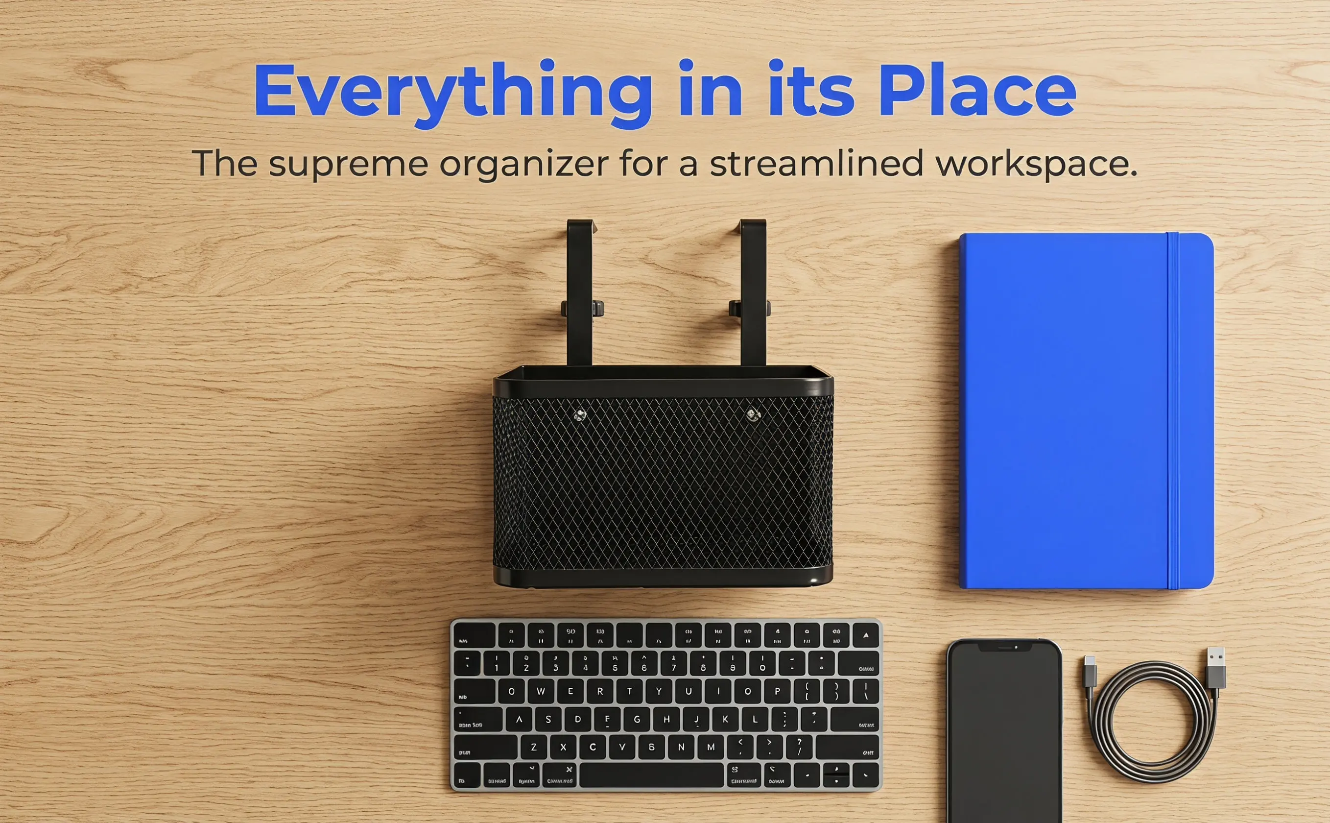 clamp-on-desk-organizer-under-desk-storage-rack-basket-office-classroom-cable-tray-wire-organizer-cable-tray-cord-management