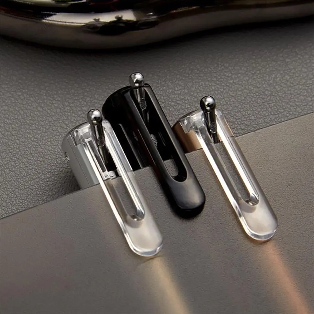 0.5mm Black Ink Deformation Gel Pen Intersting Metal Shape Change Anamorphic Pen Geometric Deformation Decompression Pen Gift