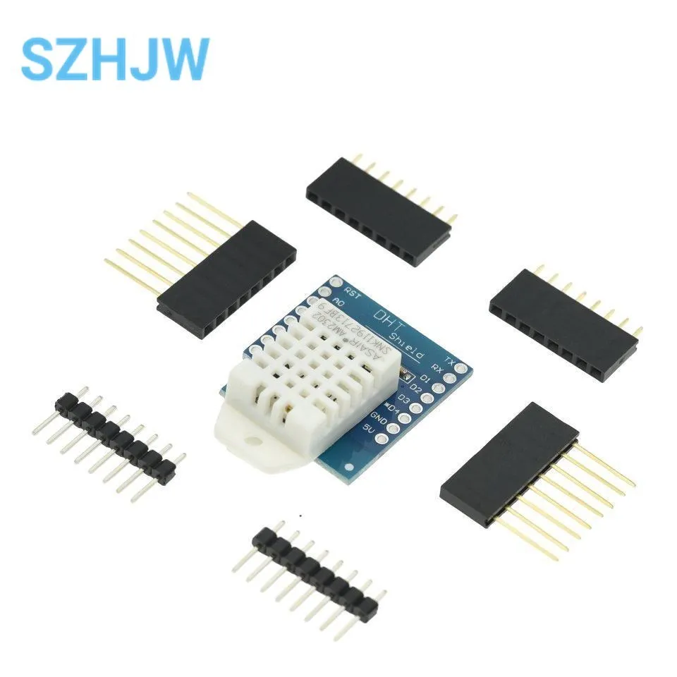 DHT22 Pro Shield For D1 Mini DHT22 Single-Bus Digital Temperature And Humidity Sensor Module Sensor 