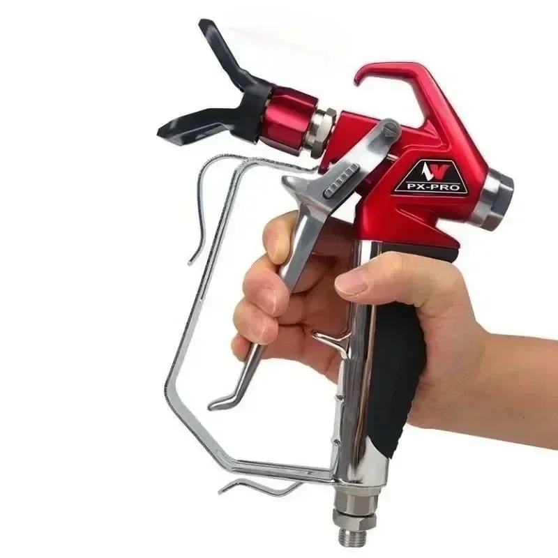 Vepart 538020 Paint Spray Gun RX-Pro Red Series High Pressure Airless with 517 Tip and Guard Titan 0538020 Paint Gun