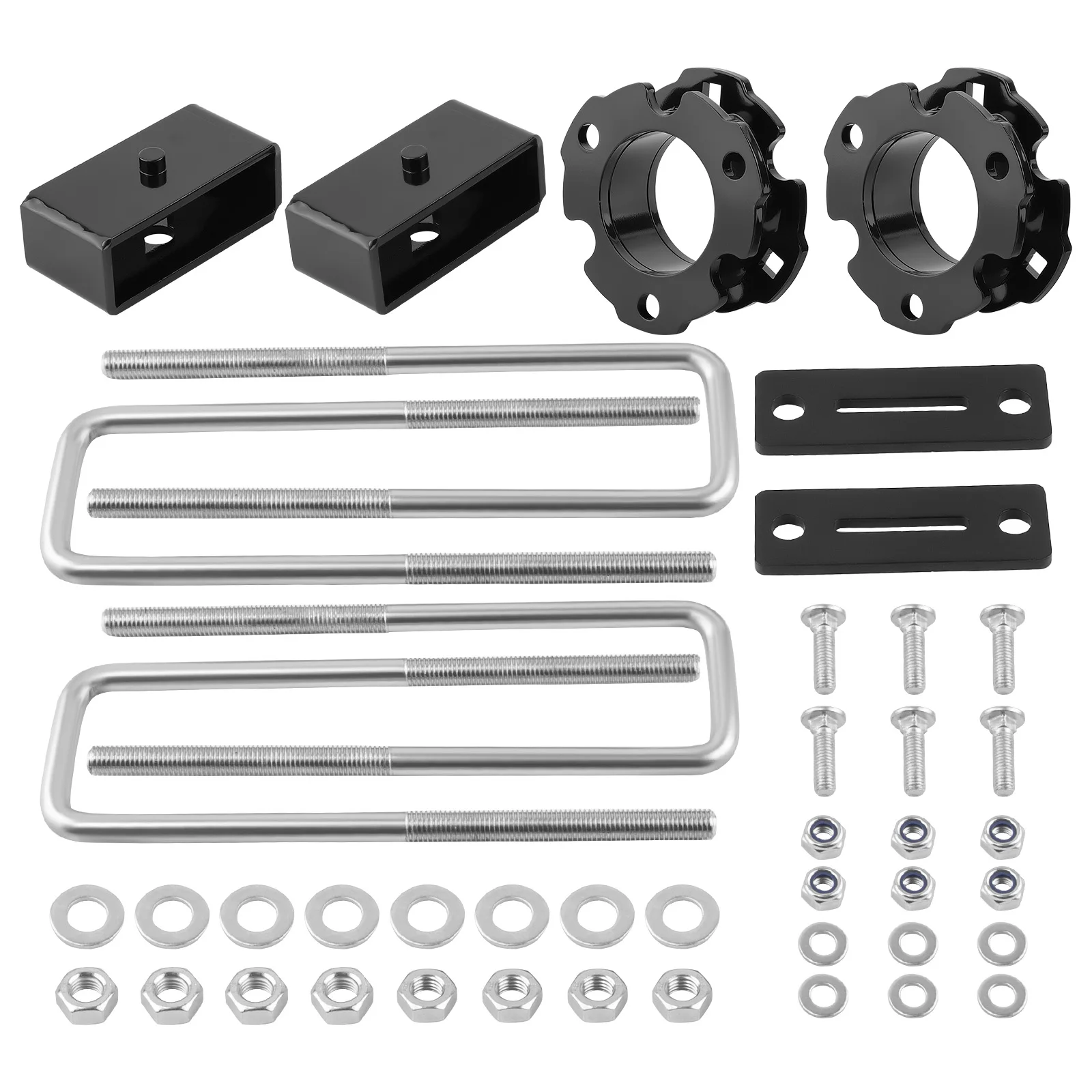 

Maxpeedingrods 3 дюйма передний 2 дюйма задний выравнивающий подъемник для Chevy Colorado GMC Canyon 2015-2022 сталь