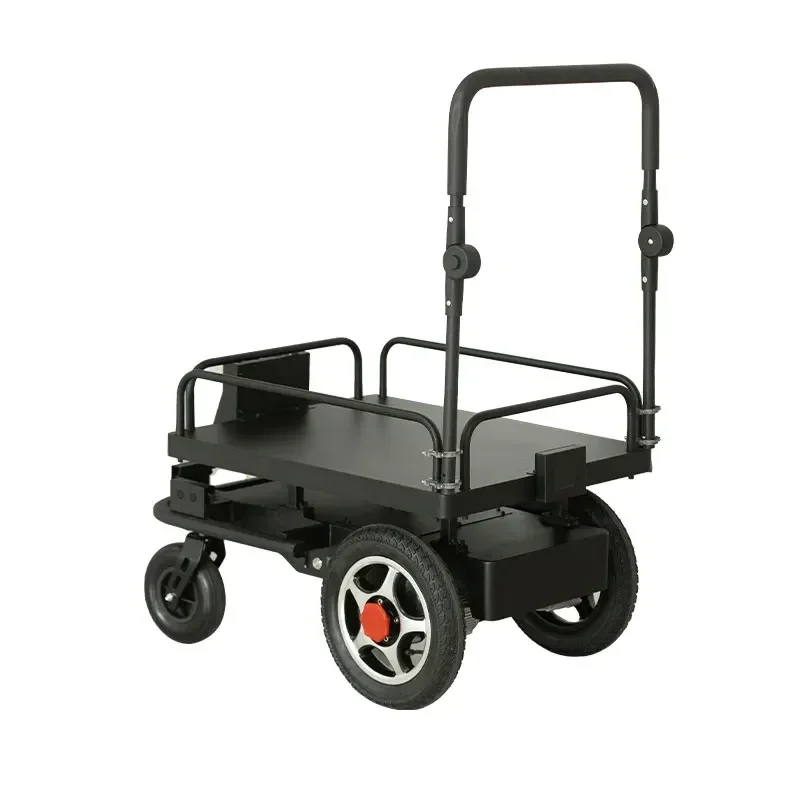 FOLO-200 Heavy  100KG Four-wheel Cargo Trolley Automatic Human Following Cart Robot