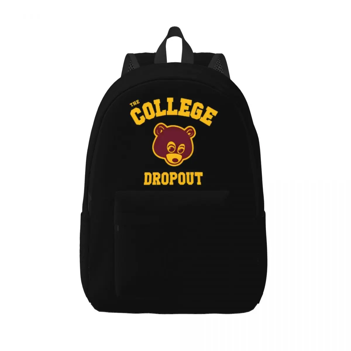 Canvas Sports Backpack para homens e mulheres, The College Dropout, High School, Work Daypack, Laptop, Computador, Kanye West Fashion