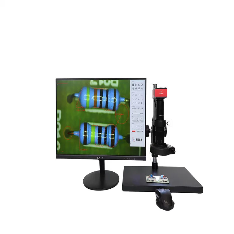 

Yaopu HD Electron Microscope Video With Repair, Digital Industrial Camera, Magnifier, CCD Detector & Measuring Screen