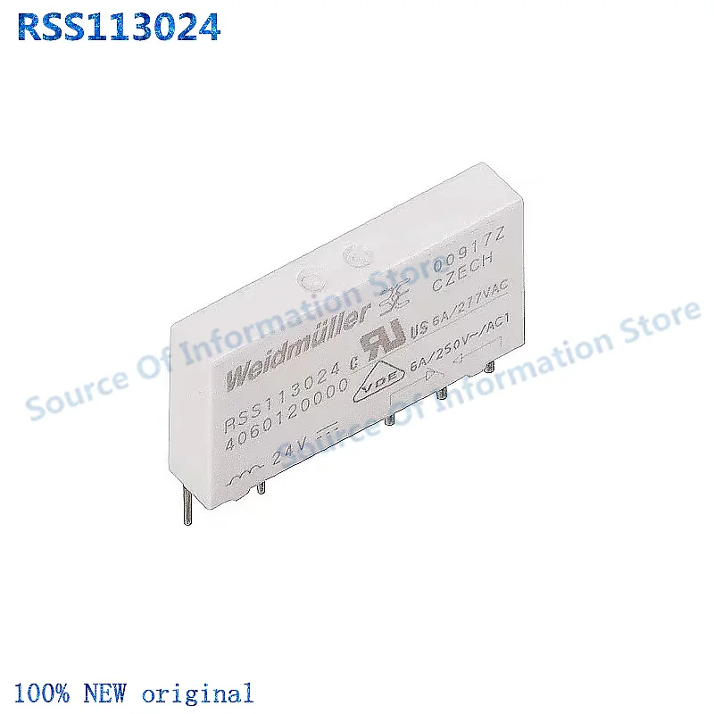 

10Pcs 24VDC 5Pin 6A RSS113024 Relay High Latching Current for Electronic Components Market