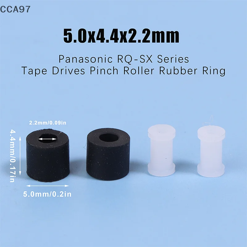 

2Pcs Pinch Roller Rubber Ring For Panas RQ-SX Series Walkman Tape Drives Recorder Cassette Deck Audio Stereo Player
