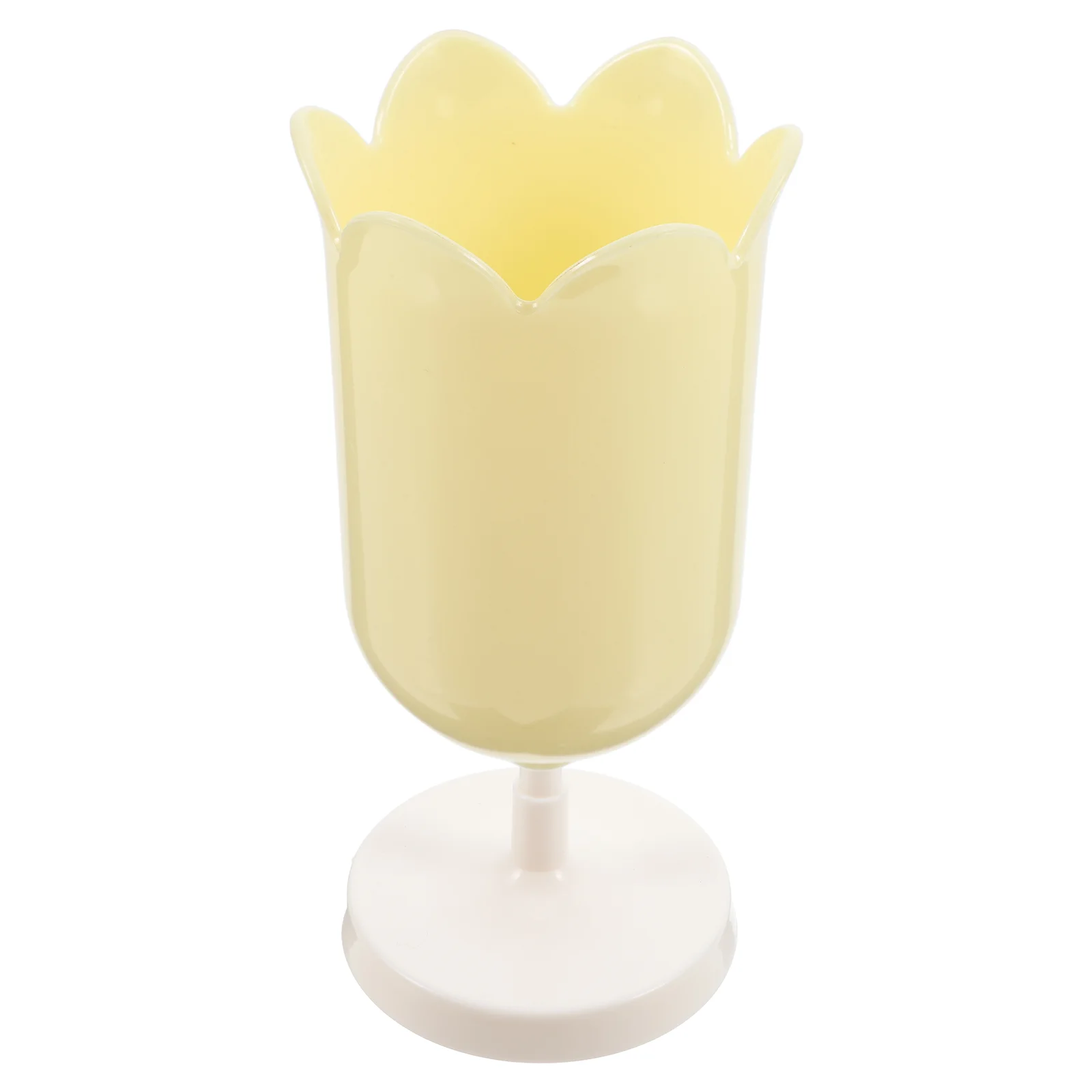 

Tulip Pen Holder Cute for Girl Pretty Holds Pencil Dispenser Holders Flower Penholder Tulips Hoder Plastic