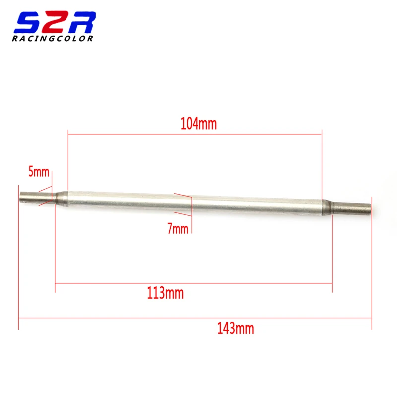 S2R Motorcycle Clutch Rod Push Lever Comp for YAMAHA YBR125 YBR YB 125 Original Bick Parts Putt Short and Long Clutch Putter