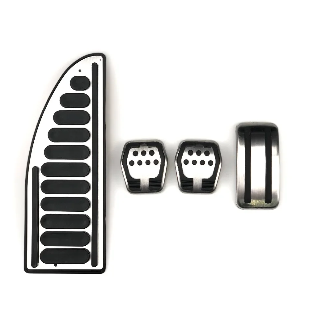 Car styling Stainless steel Pedal For Ford Focus Kuga Escape Escort C-Max CMax S-Max For Mazda 3 For LINCOLN MKC Car Accessories