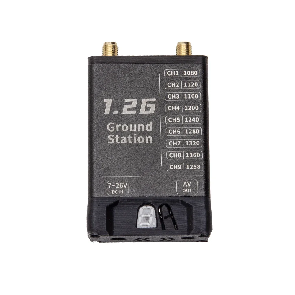 Modulo stazione di terra OLED SKYZONE da 1,2 GHz con filtro 9CH banda larga 900MHZ Supporto SKYZONE Dr-one ZLD