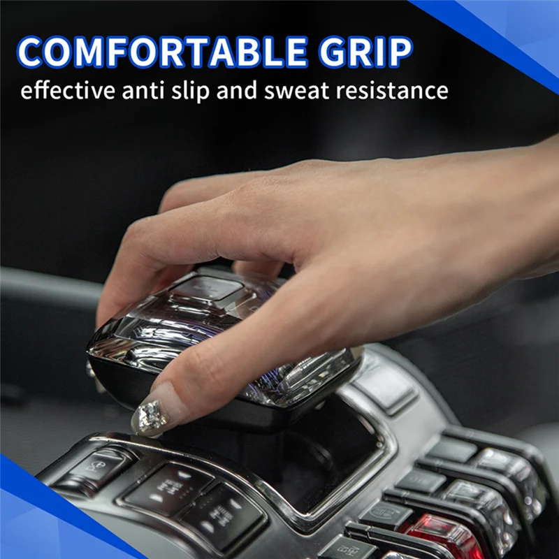 

Crystal Gear Lever Handle 3 Colors Upgrade For BYD Shark 6 2024 2025 Automatic Center Console Accessories