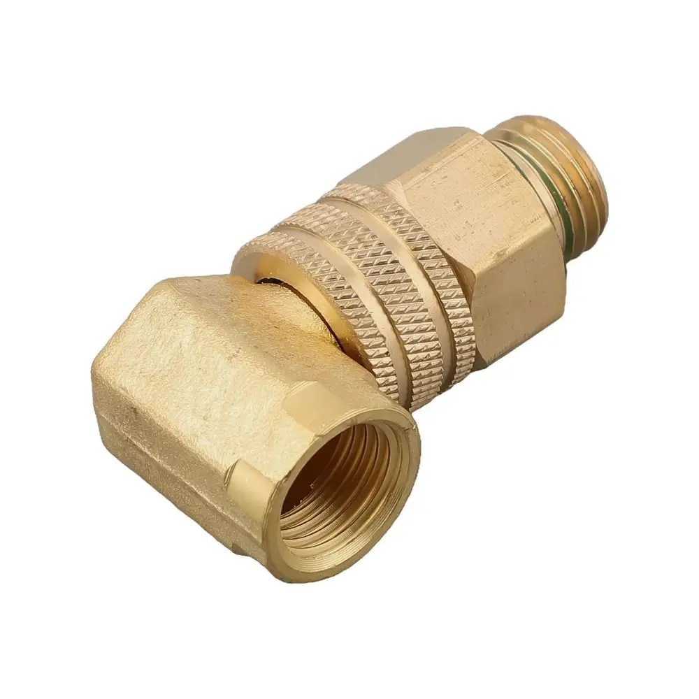 90 Degree Copper Union Joint Leak Proof Quick Connect Sprayer Copper Fitting Rustproof High Pressure Tube Fitting