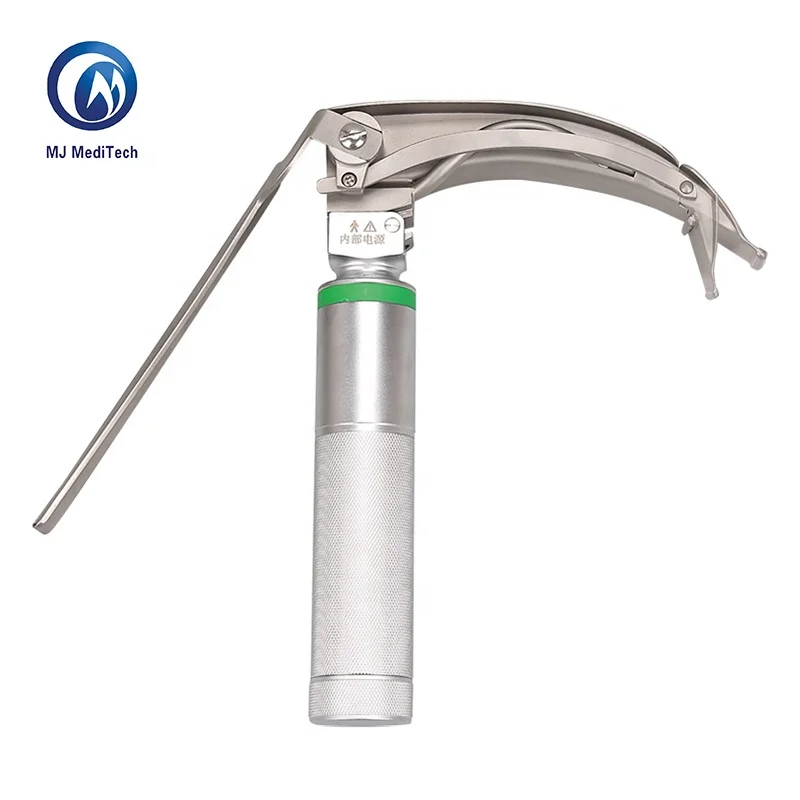 Medical Difficult intubation Larynx laringoscpio Mccoy Fiber Optic Flexible Tip Laryngoscopes