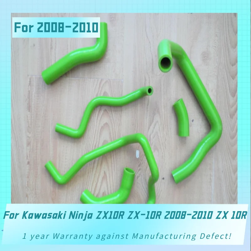 Silicone Radiator Hose For Kawasaki Ninja ZX10R ZX-10R 2008-2010 ZX 10R Pipe Tube Kit 2008 2009 2010