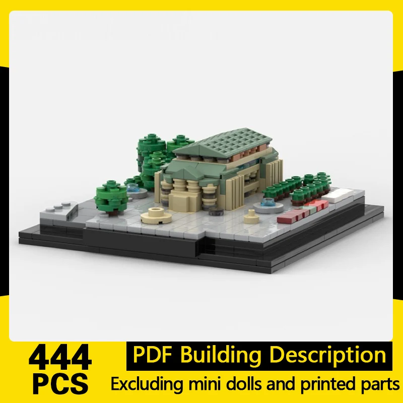 

City Street View Model MOC Building Bricks Vintage Opera House Modular Technology Gifts Holiday Assemble Children Toys Suit