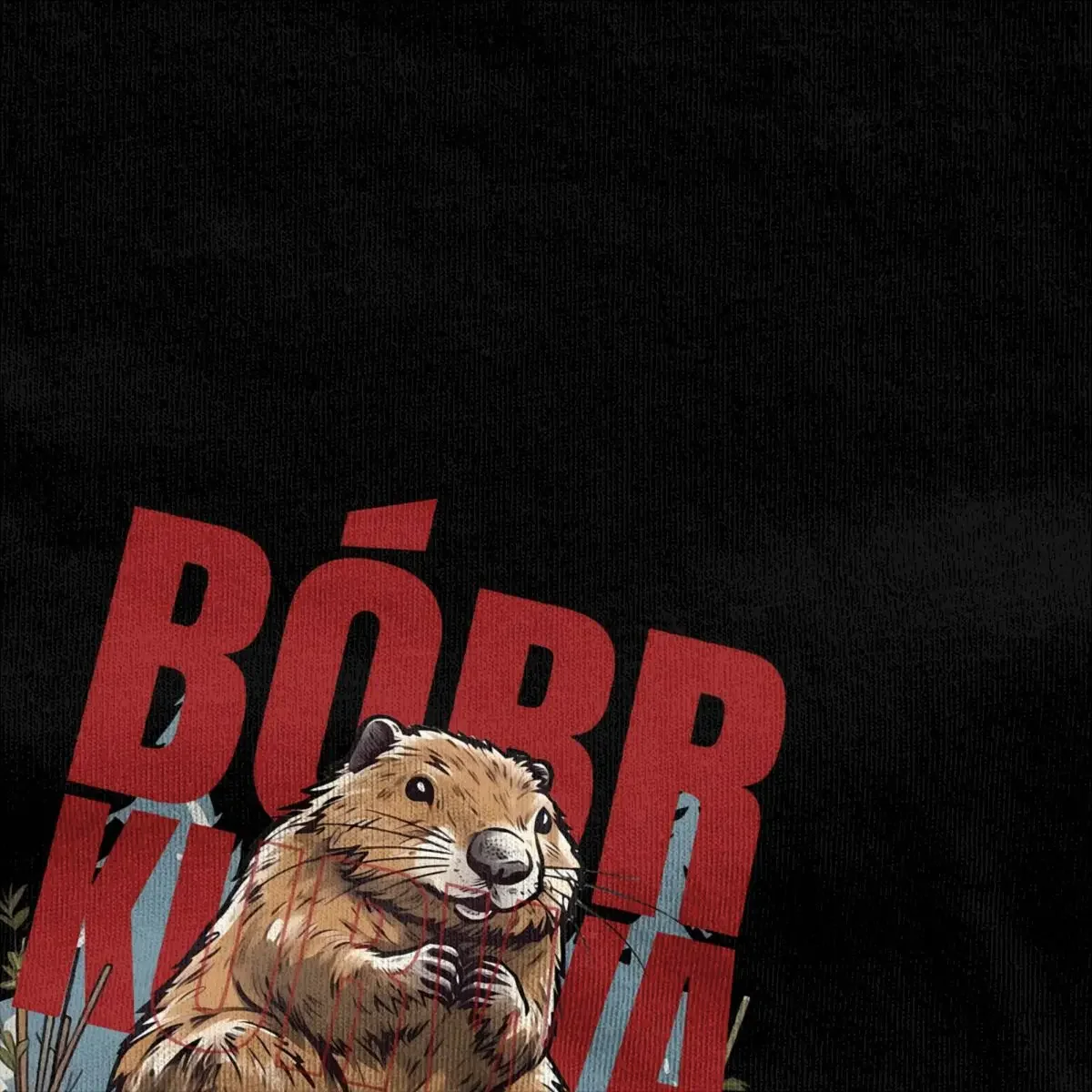 Men Bober Bobr Beaver Boberek T-Shirts Animal 100 Cotton Top Tees Summer Streetwear Short Sleeve T Shirt O-Neck Tshirt Plus Size