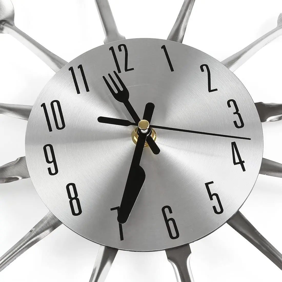 

Large Kitchen Wall Clocks with Spoons and Forks,Great Home Decor and Nice Gifts,Wall Clock Creativ Tableware Wall Clock E