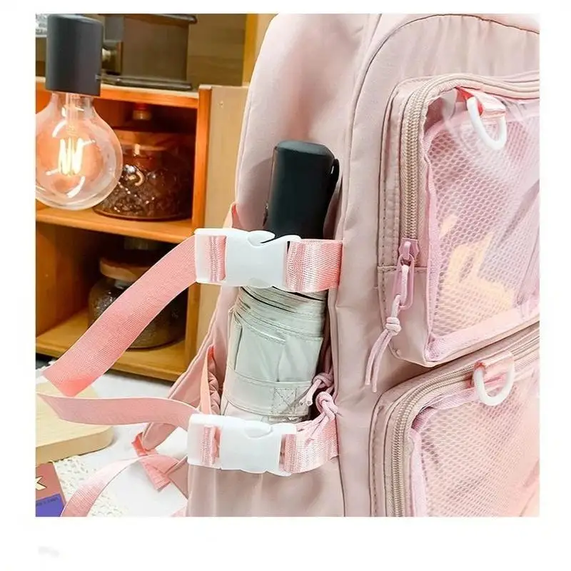 1 Stück Neuer Transparenter Rucksack Japanischer Kawaii Itabag Damen Großer Kapazität Ita Rucksack Schultaschen für Studentinnen JK – Detail 16