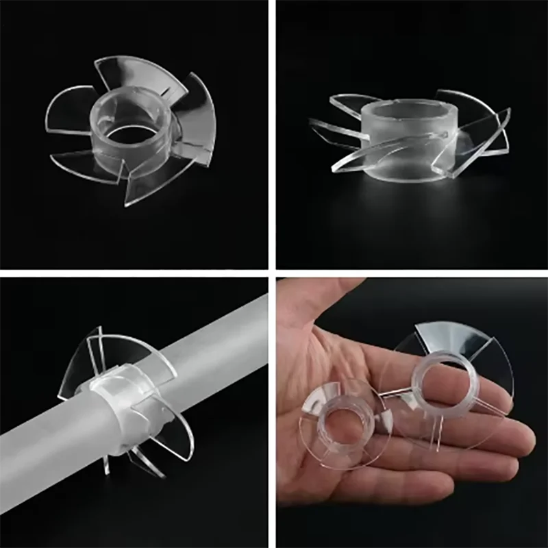 

1-50PCS 20-25mm Transparent PVC Pipe Connectors High Quality Standard PVC Water Pipe Cap Coupling Elbow Tee Adapter For Choosing