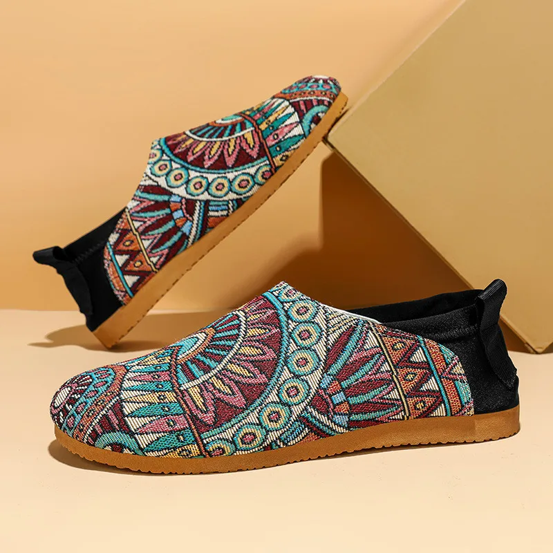 

Spring Summer Fashion Red Mens Loafers Shoes Cheap Breathable Canvas Shoes Men Slip-on Flat Shoes Casual Men Mocasines De Hombre