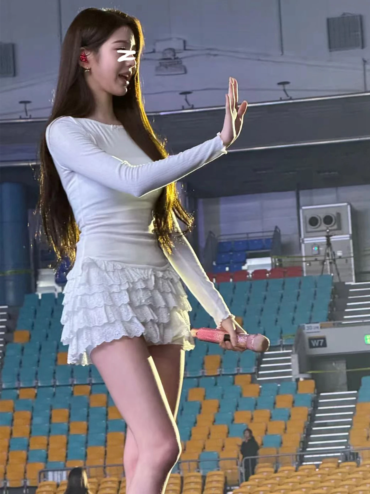 sweet-ballet-sle-knitted-dr-white-cake-skirt-design-long-sve-slim-fit-round-ne-casual-faionable-fairy-skirt