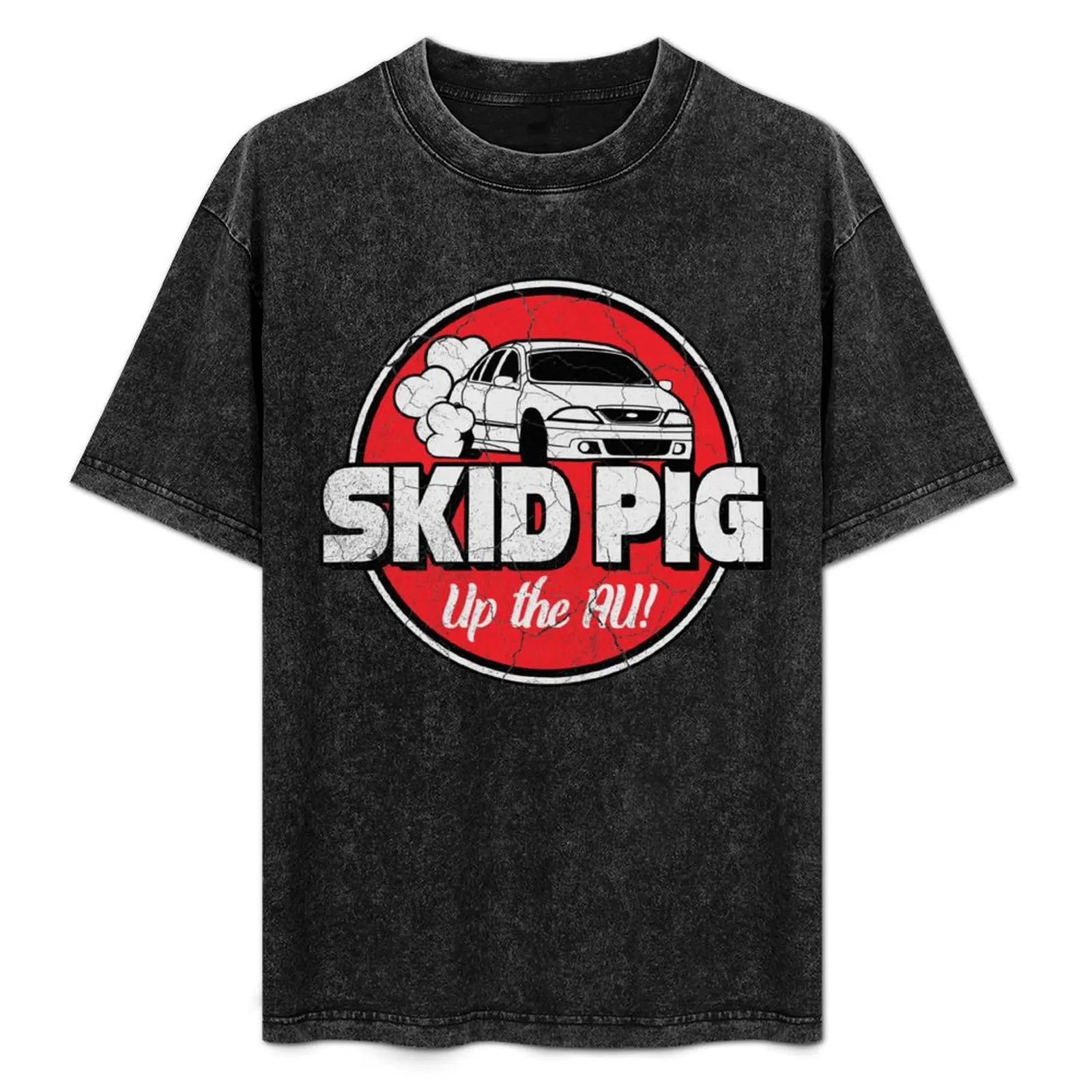 

AU Falcon skid pig T-Shirt Soft Stretch Short Sleeve Top