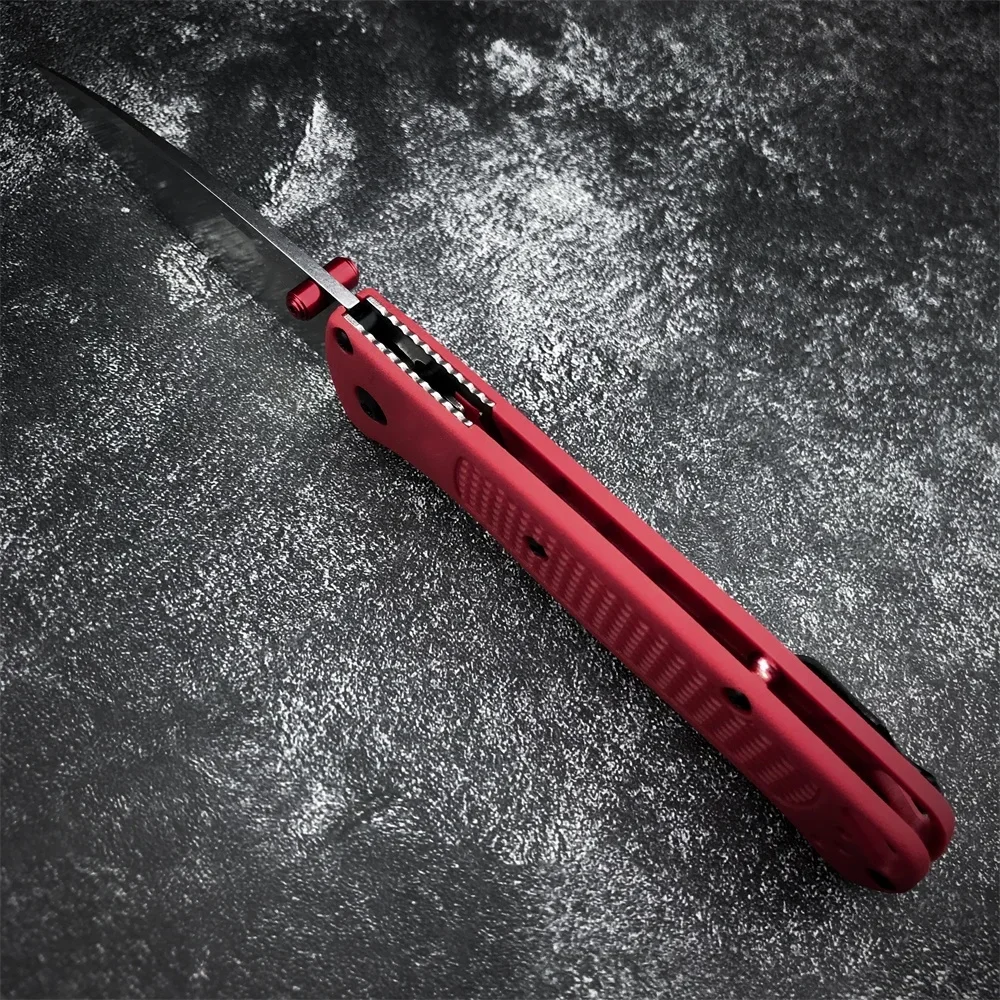 BM 535 Outdoor Tactical Hunting Knife Bugout Folding Pocket Knife 3.24\