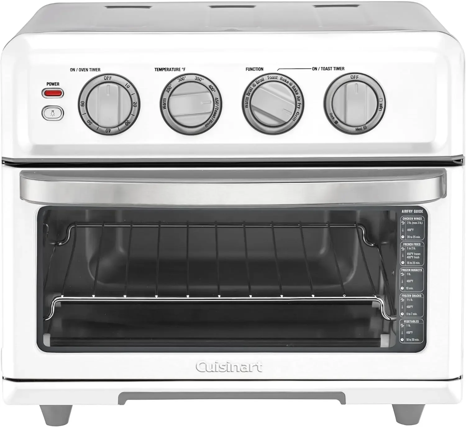 TOA-70W AirFryer Oven with Grill,White