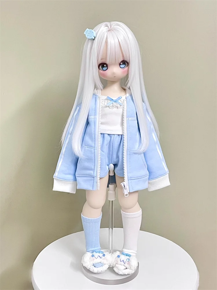 BJD Doll Clothes For 1/4 MSD MDD Doll Accessories Coat Vest Shorts Socks Doll Dress Up Gift Diy Clothes(Excluding Doll)