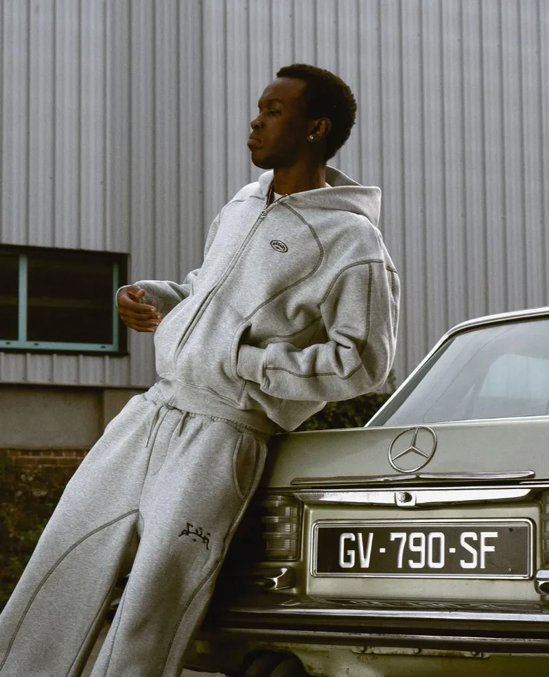 High street hip hop แฟชั่นใหม่ Y2k ผู้ชายเสื้อผ้าชุด retro แนวโน้มสบายๆกีฬาบุคลิกภาพรูปแบบหลวม Sweatpants