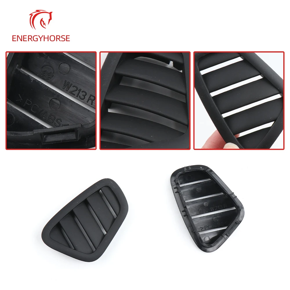 Car Dashboard Round Air Conditioning AC Vent Outlet Grille Cover For Mercedes Benz E Class W213 W238