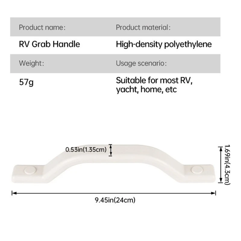 グラブハンドル、ナイロン自動車エントリードアアシストハンドル、キャンピングカー、トレーラー、トラック、貨物トレーラー、ボートドロップシップ用