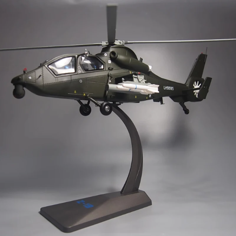 

Diecast 1:30 Scale WZ-19 Black Cyclone helicopter Alloy Finished Aircraft Simulation Model Static Decoration Souvenir Gifts