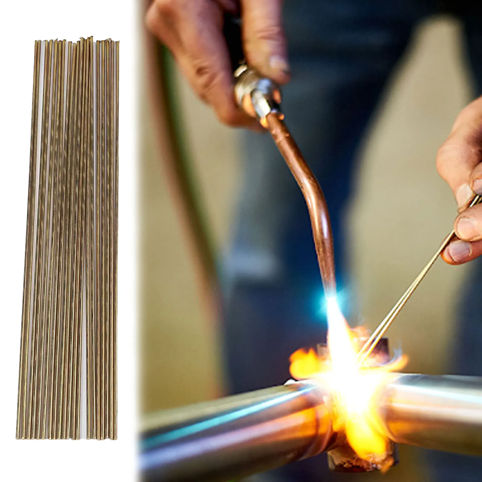 

Hot Sale Newest Practical Welding Wire Portable Replacement Set Small Size 20pcs 250 Mm Accessories Brass HS221