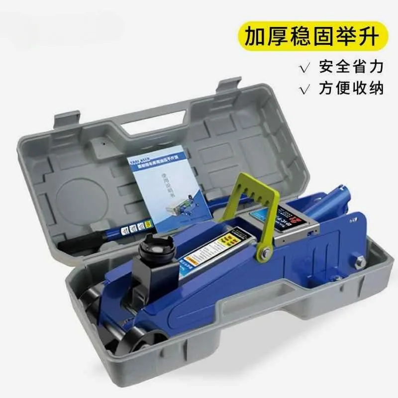 Horizontal Car Jack Floor Oil Hydraulic Jack Sedan Minivan Manual Heavy-Duty Pneumatic Low Profile Jack Auto Shop Repair Tool