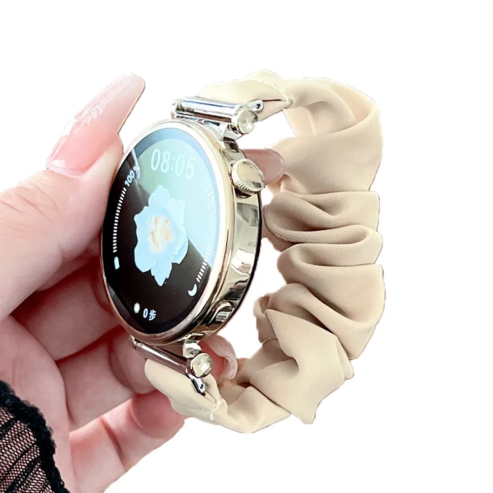 

Эластичный ремешок для волос 20 мм для Samsung Galaxy Watch 7/6/5/4 40 и 44 мм/Classic 6 43 и 47 мм/Watch 5 Pro/Venu 3S 2S 2