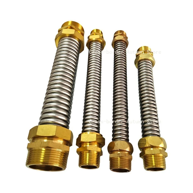 304 stainless steel air conditioner bellows air conditioner pipe 4 minutes 6 minutes 1 inch, central air conditioner