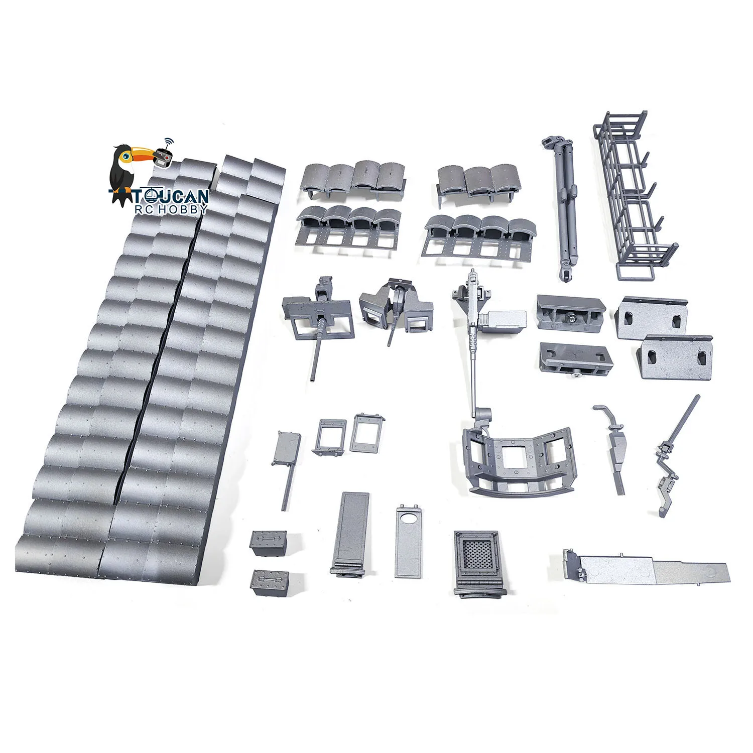 

Metal M1A2 Abrams TUSKI RC Tank Upgrade Spare for Heng Long Tamiyaya Trumpter 1/16 Plastic 3918 Tank Toucan Accessoriess TH21291
