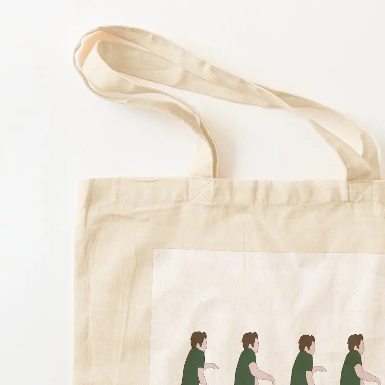 New Girl - Panic Moonwalking Tote Bag حقائب للمتسوقين للنساء حقيبة حمل مخصصة حقيبة سوبر ماركت قابلة للطي للنساء الكبيرات