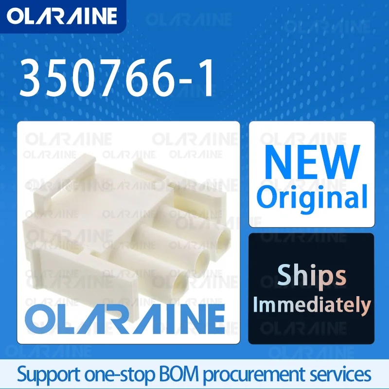 

20/50/100Pcs 350766-1 100% brand new and original IC chip Pin and socket connectors 3 Position 600 V