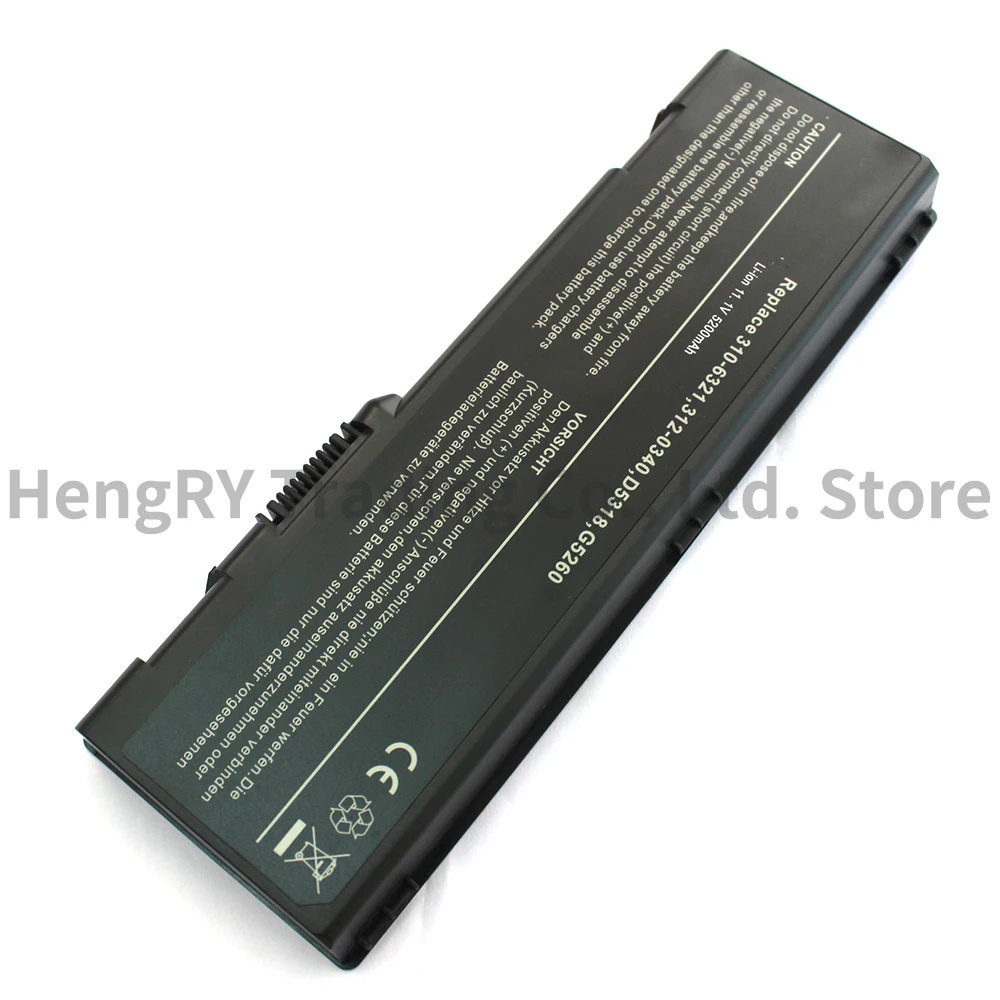 CPMANC 6Cell Laptop Battery For Dell Inspiron 6000 9200 9300 9400 E1705 XPS M170 YF976 Y4504 F5132 312-0340 312-0348 312-0349