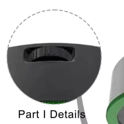 Adjustable LED Microscope Lamp Featuring Polarized Light Source and Compact Design for Enhanced Visibility During Work